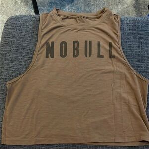NOBULL Women's Tan Crop Top